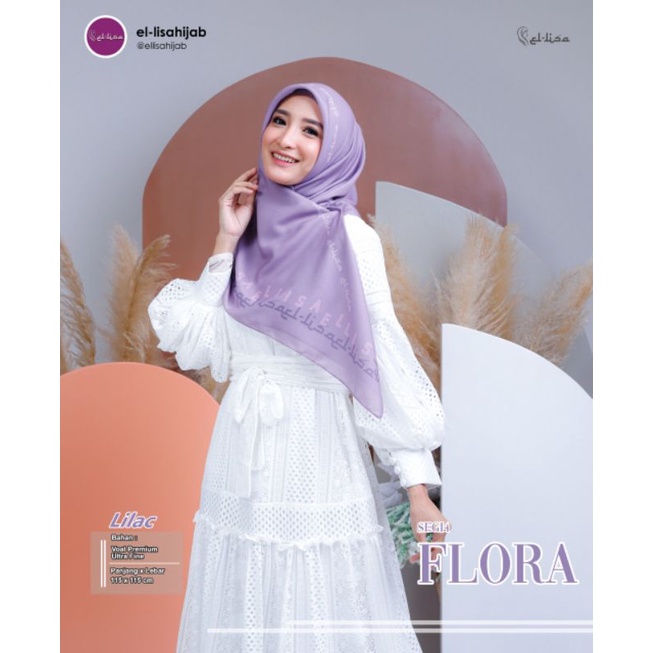 segi empat flora by ellisa hijab