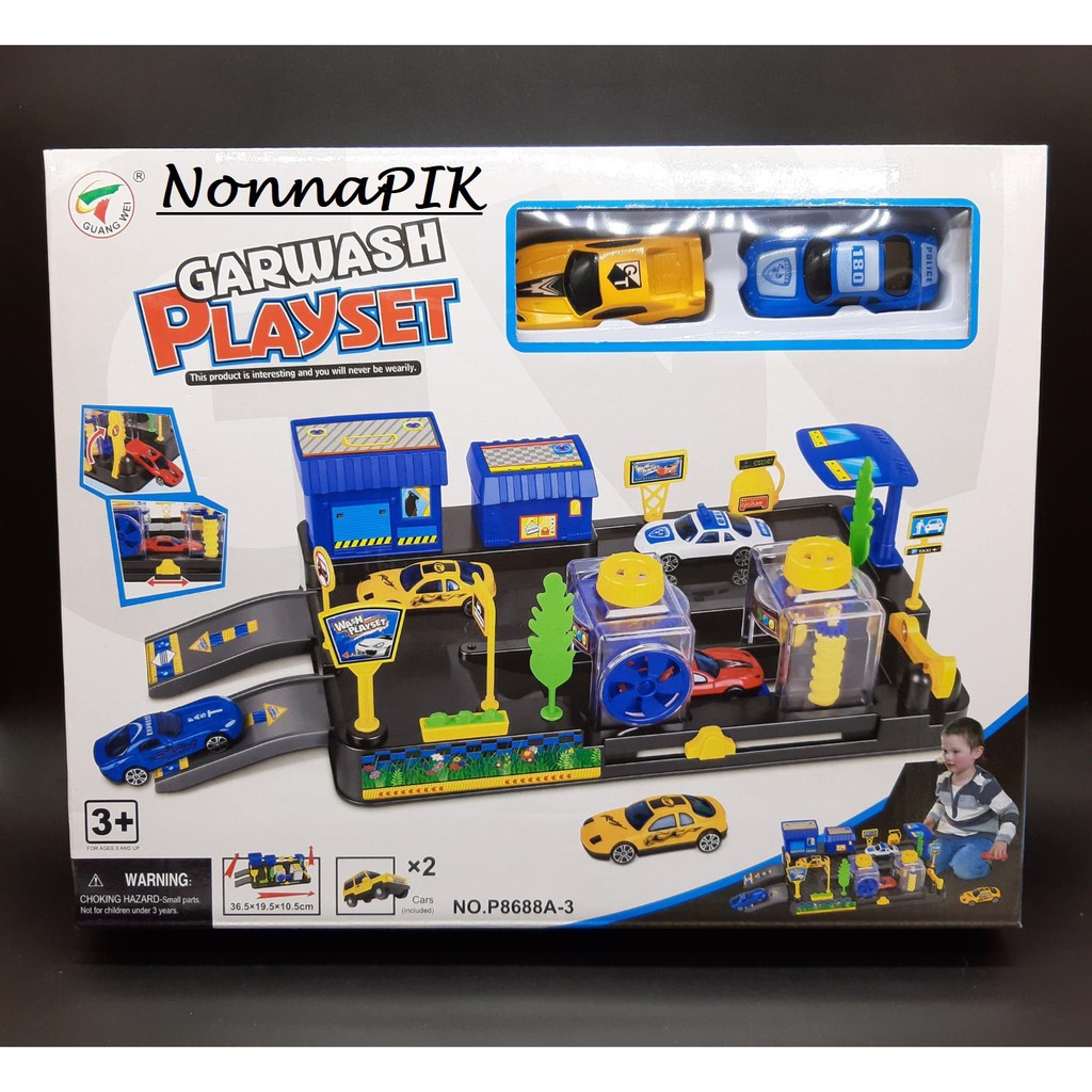 CAR WASH PLAYSET / MAINAN GARASI ANAK 