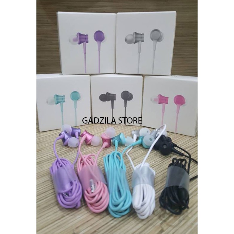 Handsfree Earphone Xiaomi Piston Fresh Edition Original Headset Mi ORI