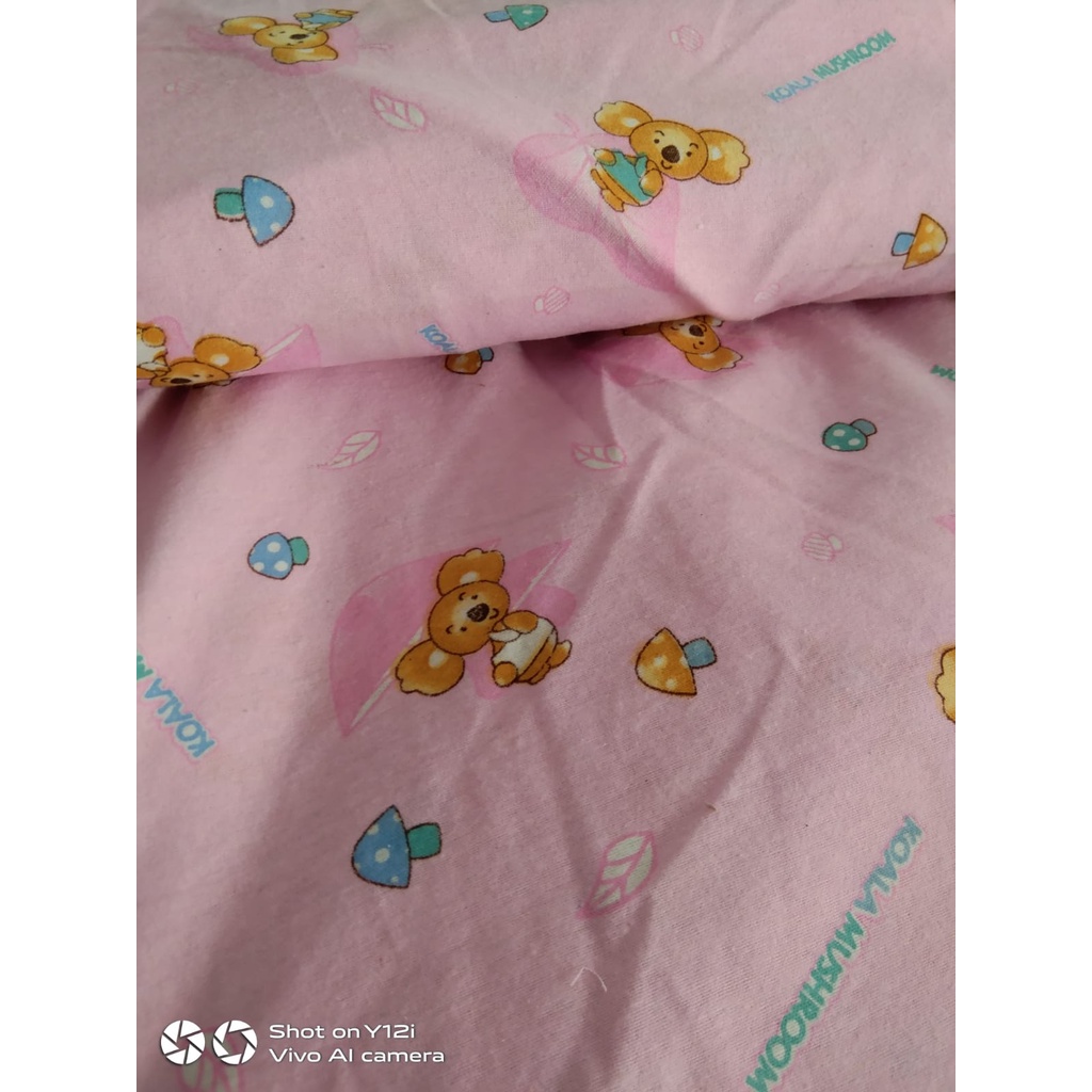 Flanel Bedong Bayi Kain Meteran Selimut