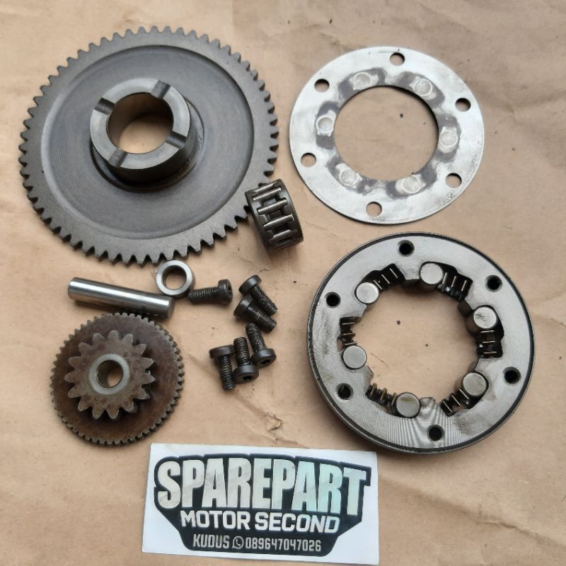 wanway one way wan way gigi double starter  pelor new crf 150l crf 150 L