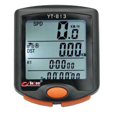 BOGEER SPEEDOMETER SEPEDA WIRELESS ODOMETER LED WATERPROOF SPEDOMETER SEPEDOMETER SEPEDAH SPEDA SPED