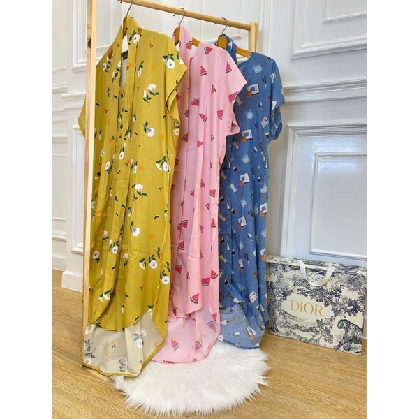 Daster Lucyana FREE BANDO+IKAT PINGGANG/Dress lucyana RGB