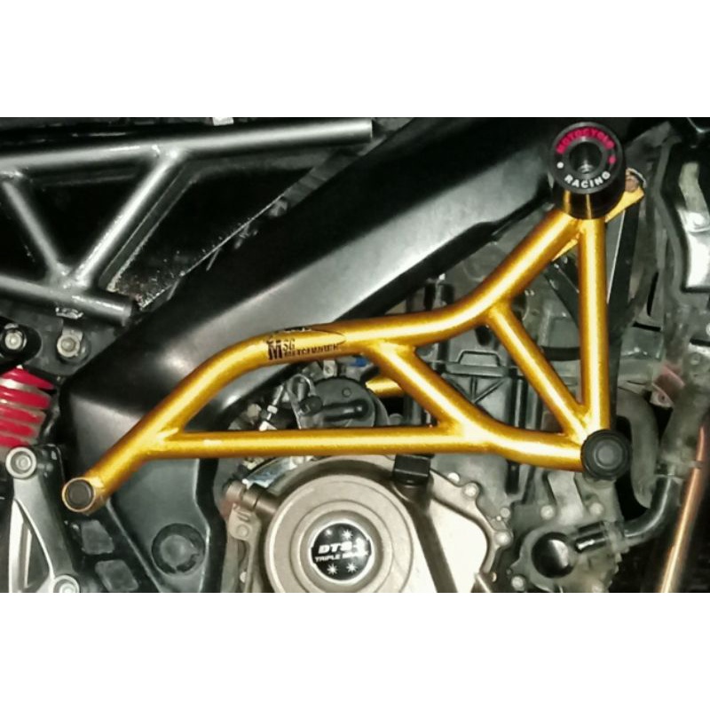 Tubular frame slider kawasaki pulsar 200ns