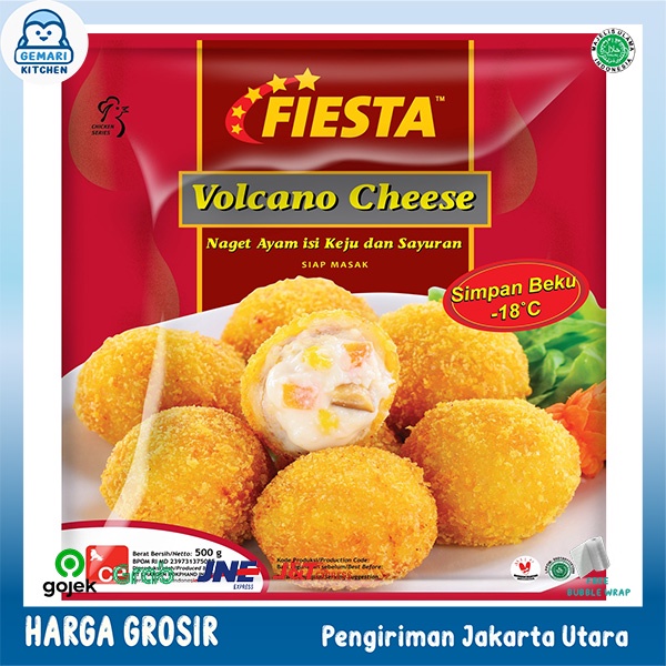 FIESTA VOLCANO CHEESE 500 GRAM