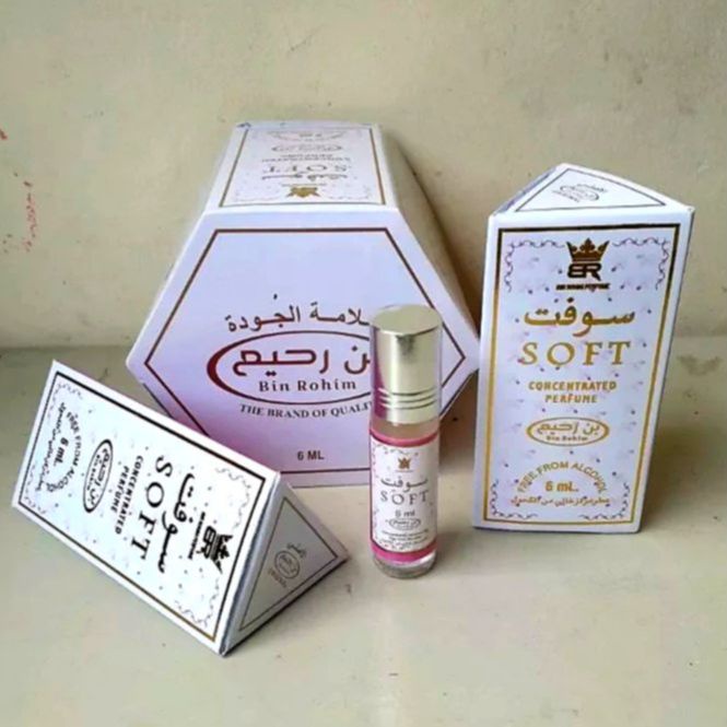 Parfum SOFT Minyak Wangi Roll On Non Alkohol Kemasan 6ml