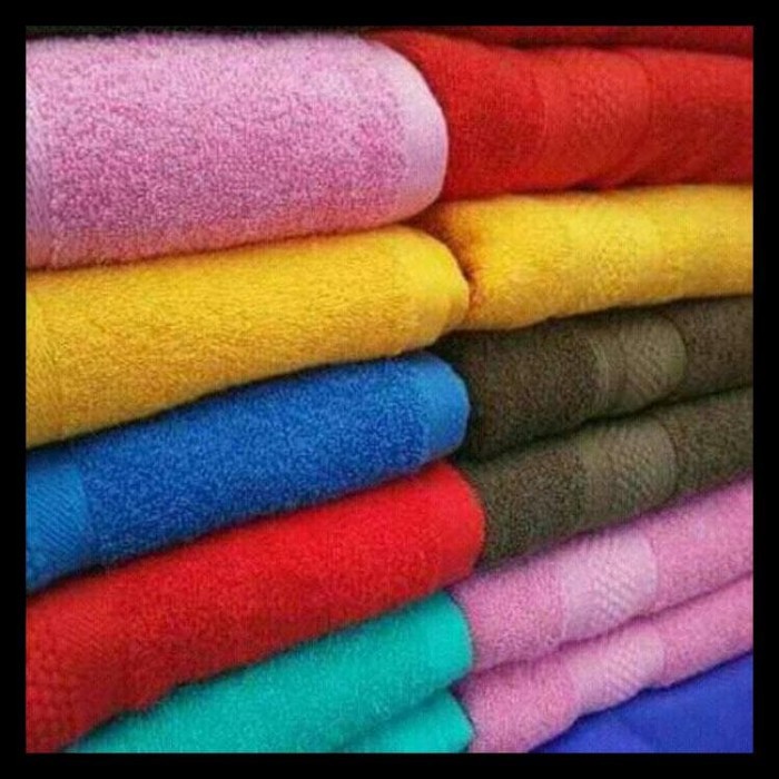 Pilih Warna - Handuk 100 x 50 Handuk Mandi AMANDA MUTIA | Towel Perlengkapan Rumah Tangga Traveling Keluarga Pria Wanita Sguna