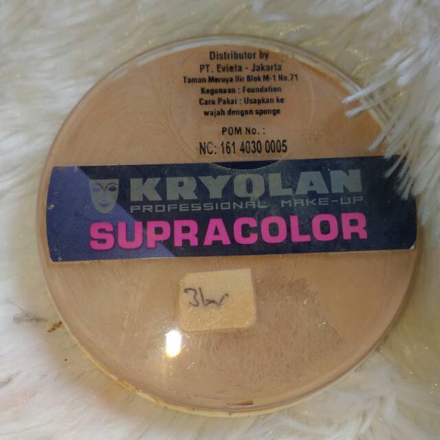 Preloved, Kryolan Supracolor 3W, foundation