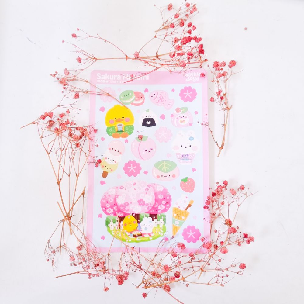 

WINDA LEE Interactive Sticker Sheet / Stiker Kiss Cut