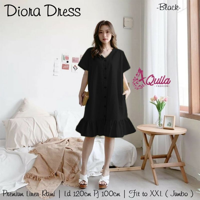 DIORA MIDI DRESS