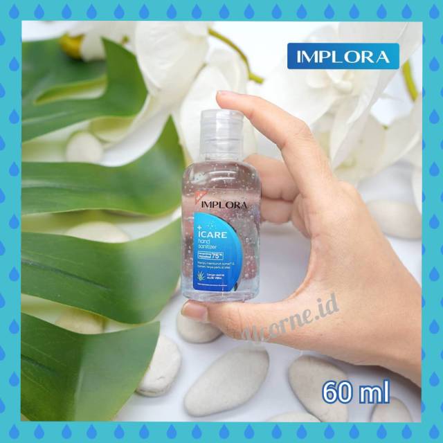 

HANDSANITIZER IMPLORA gel 60 ml