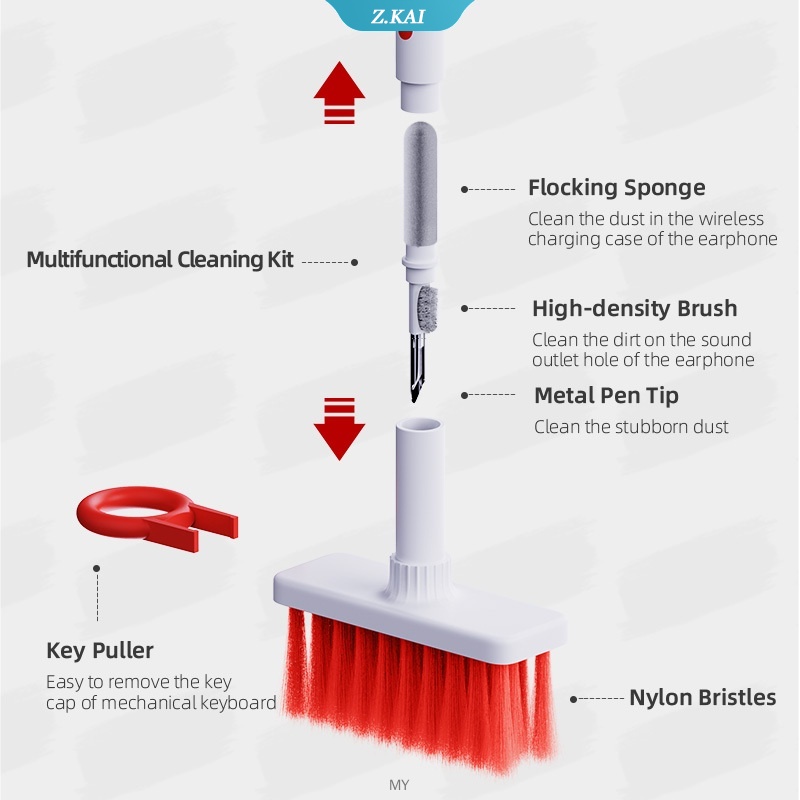 Set Alat Pembersih Debu keyboard headset gap mini Multifungsi
