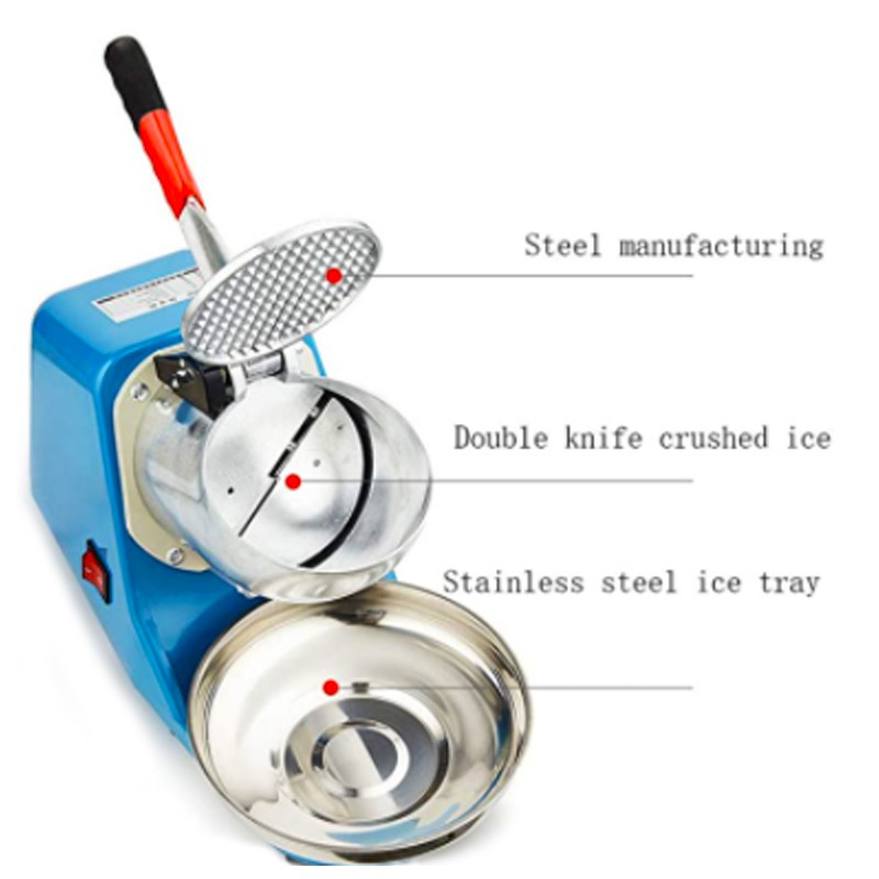 Ice Crusher Double Blade | Mesin Serut Es Dobel