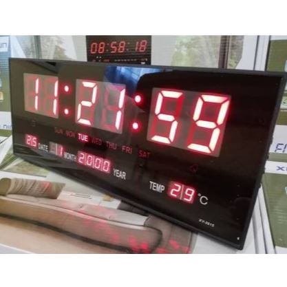 Jam Meja Dan Dinding Digital Led Clock 36 X 15 Promo