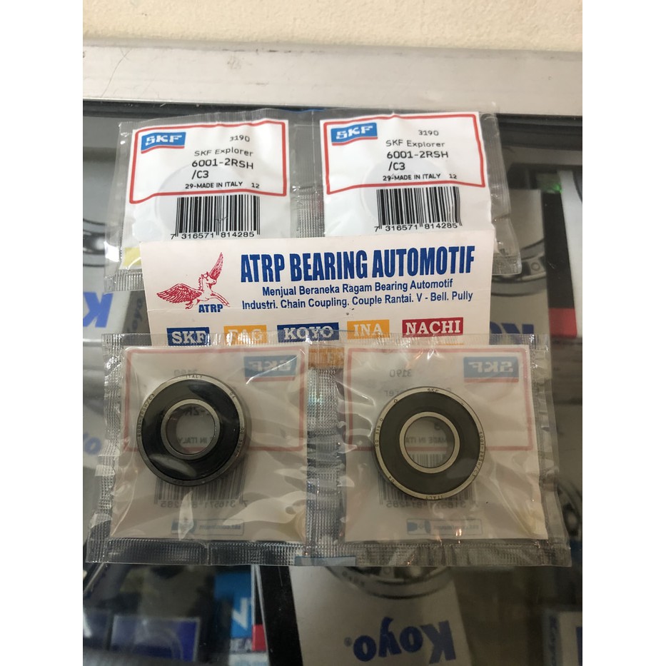 ball bearing 6001 2rsh/c3 skf