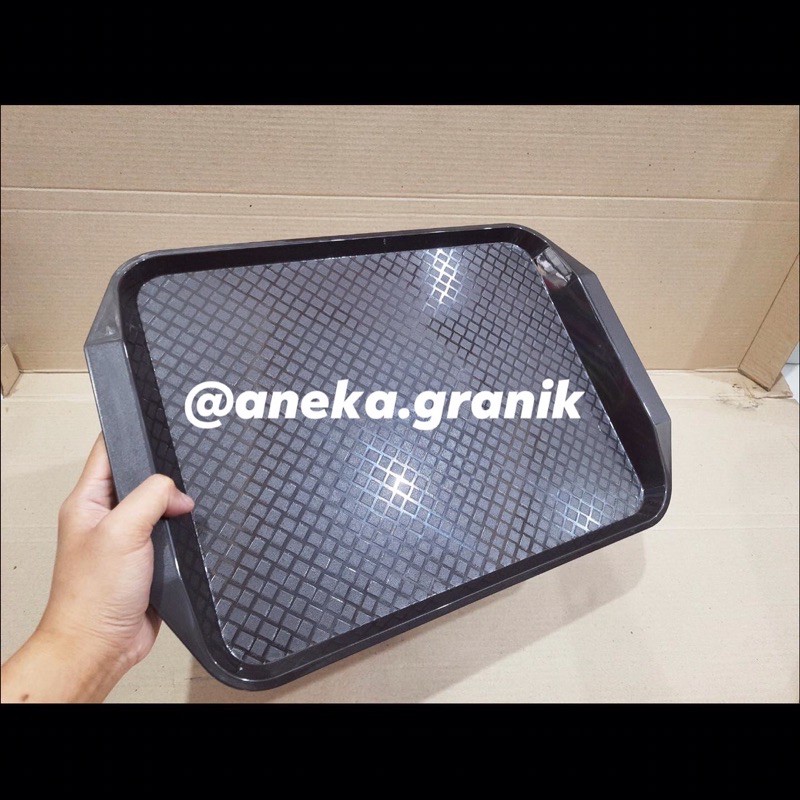 Baki Nampan Plastik pegangan Golden Dragon Coklat