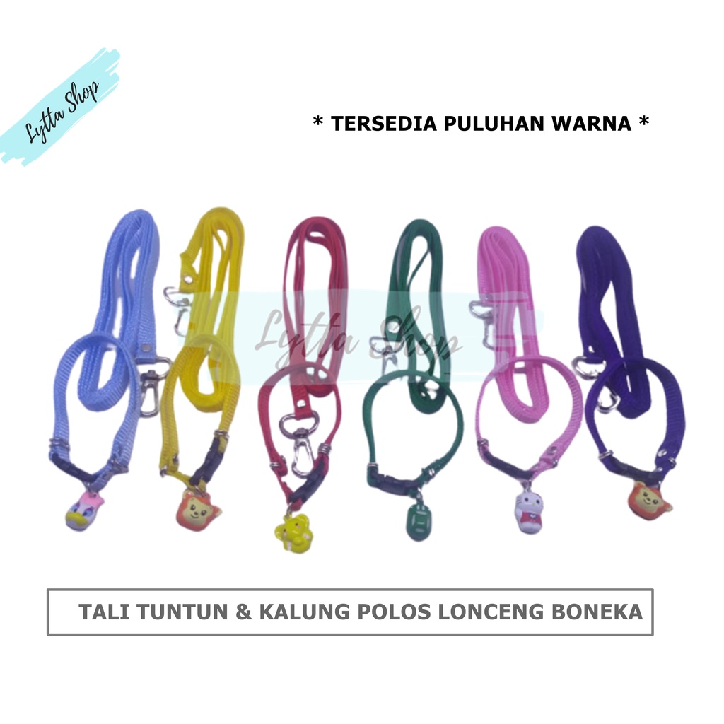 Tali Tuntun & Kalung Lonceng Boneka / Tali Tuntun Kucing / Tali Tuntun Anjing / Kalung Kucing / Kalu