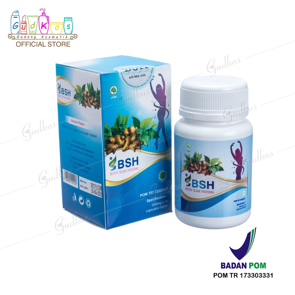 Body Slim Herbal-BSH new Packing ORIGINAL