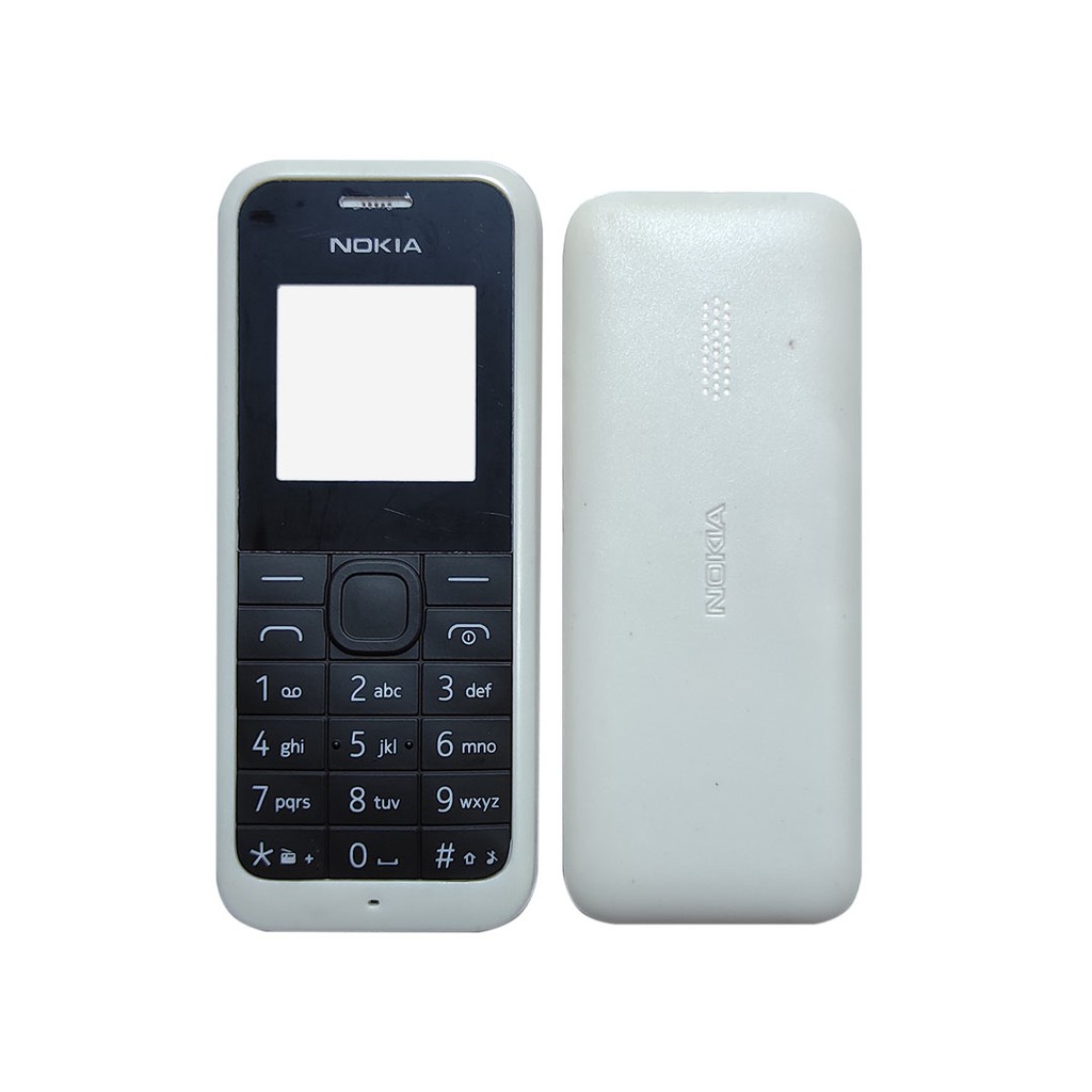 CASING NOKIA 105 2015 NEW / DUAL SIMCARD KESING + BACK COVER / WARNA RANDOM