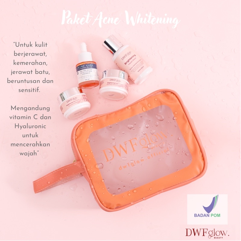 DWF ACNE GLOW Intensiv Acne Serum - Serum Jerawat|Kulit Sensitif|Beruntusan