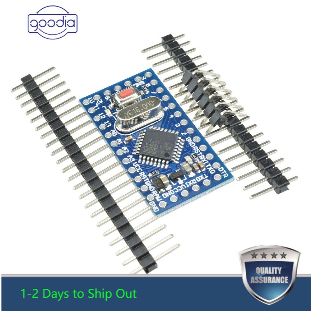 ATMEGA168 Modul Arduino Pro Mini Atmega168 5V 16mhz Untuk Pengganti Nano Atmega328