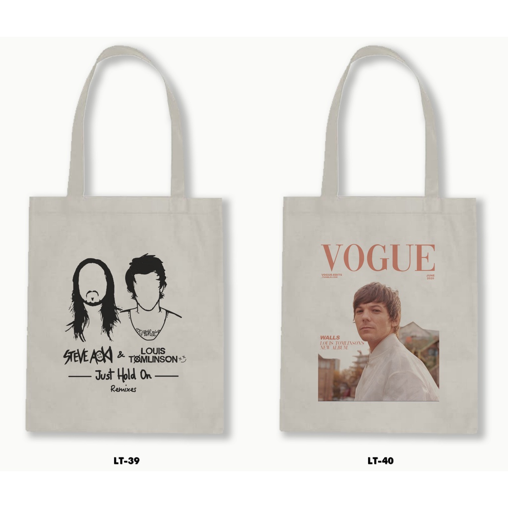 TOTE BAG BLACU - LOUIS TOMLINSON 3