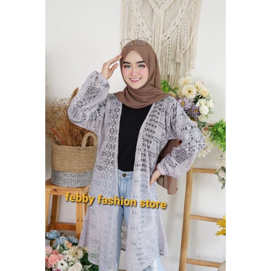 KARDIGAN BRUKAT PREMIUM//LACE OUTER BURKAT