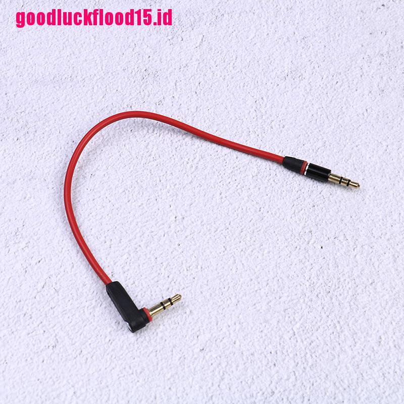 (LUCKID) Kabel Jack Audio 3.5mm Male Ke Male Stereo Panjang 20cm