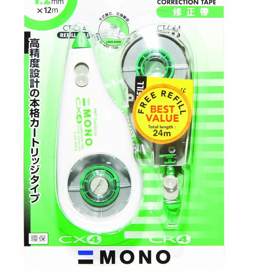 

(kode-764) Tombow Correction Tape Refillable CT-CX Free CT-CR $