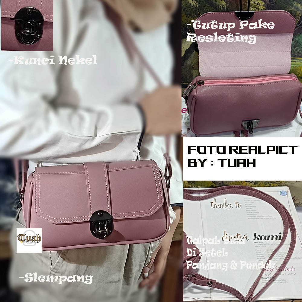 TUAH SLIM_BAGS / Slingbag Minixo Kunci NekeL MX 2528 / Tas Slempang Wanita Terbaru