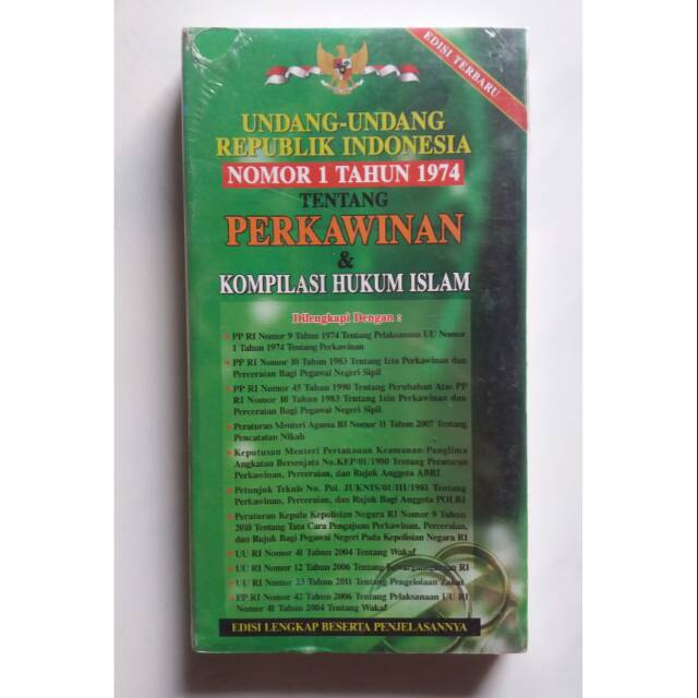 Jual UNDANG UNDANG TENTANG PERKAWINAN | Shopee Indonesia