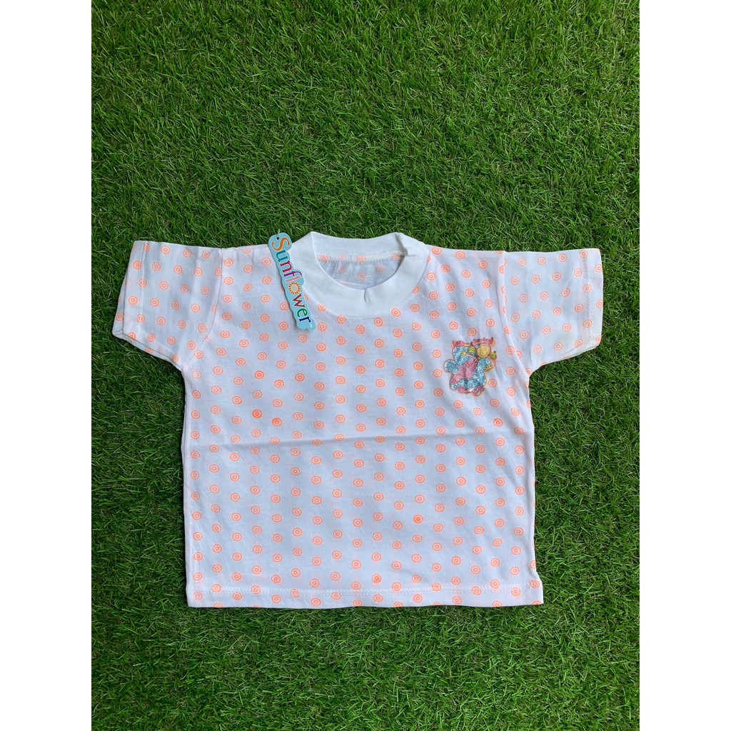 SUNFLOWER Baju Anak Atasan Kaos Oblong Fullprint ALL SIZE SUNFLOWER Baju Anak Atasan Kaos Oblong Fullprint ALL SIZE