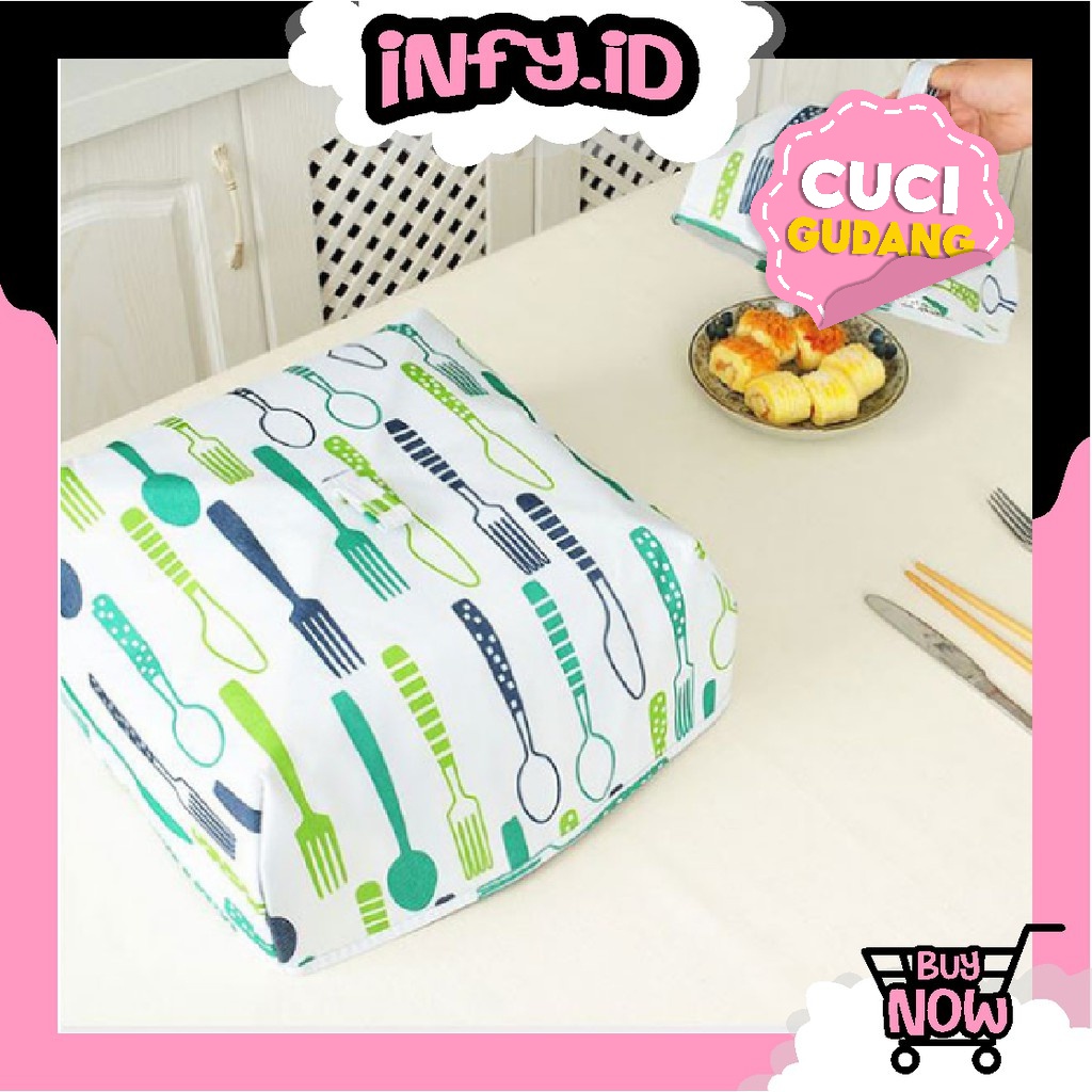 INFY - TUDUNG SAJI LIPAT PERALATAN DAPUR LAPISAN ALUMINIUM FOIL MURAH COD IMPORT R218