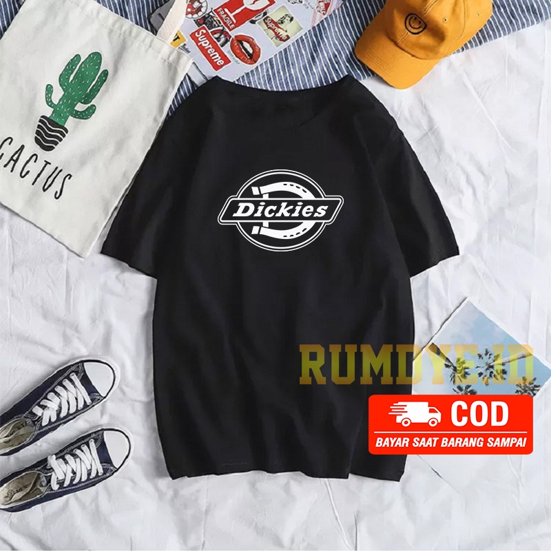 Kaos Pria dan Wanita Dickies Cotton 30s