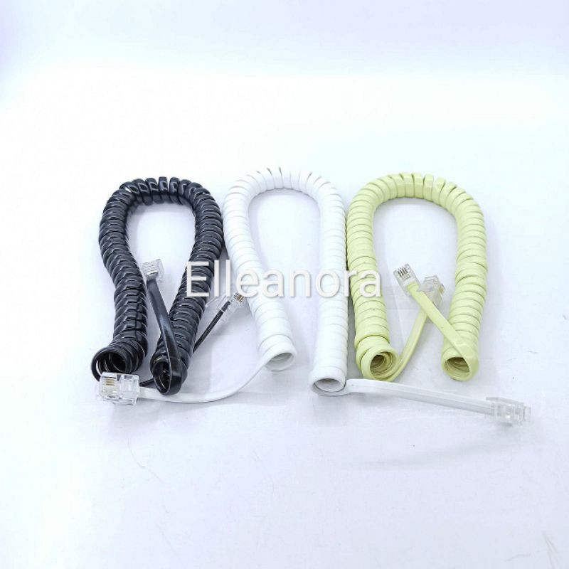 Kabel Spiral Pesawat Telephone / Kabel Spiral Telepon/ Kabel Gagang Telepon