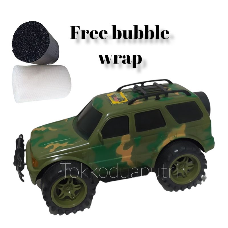 mainan anak mobil Jeep Army/mainan mobil jeep tentara ukuran besar