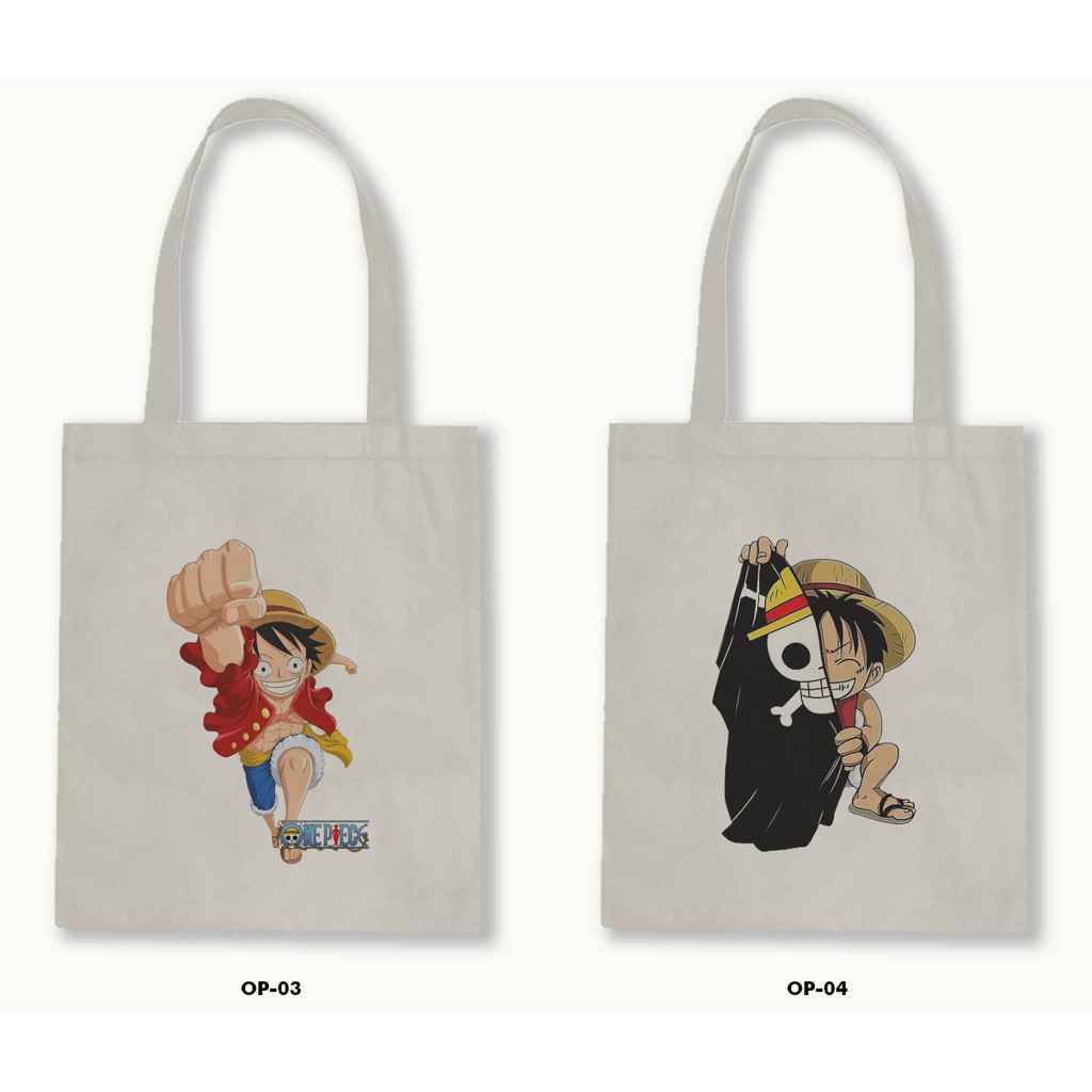 TOTE BAG BLACU 30X40 - ONE PIECE.01