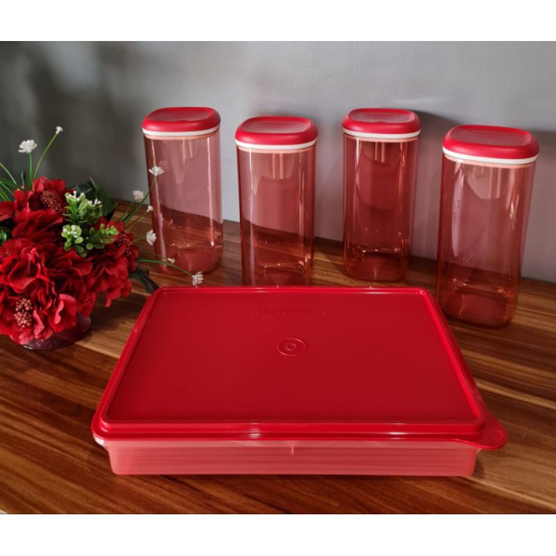 Crystal Canister High @1.8L (1) / Large Snack Store / Slice n Stor/Crystal Canister