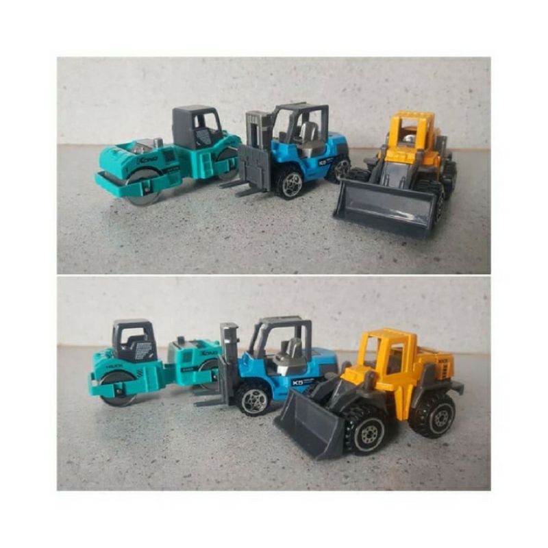 Diecast Forklift/Roller/Giling/Traktor/Mixer