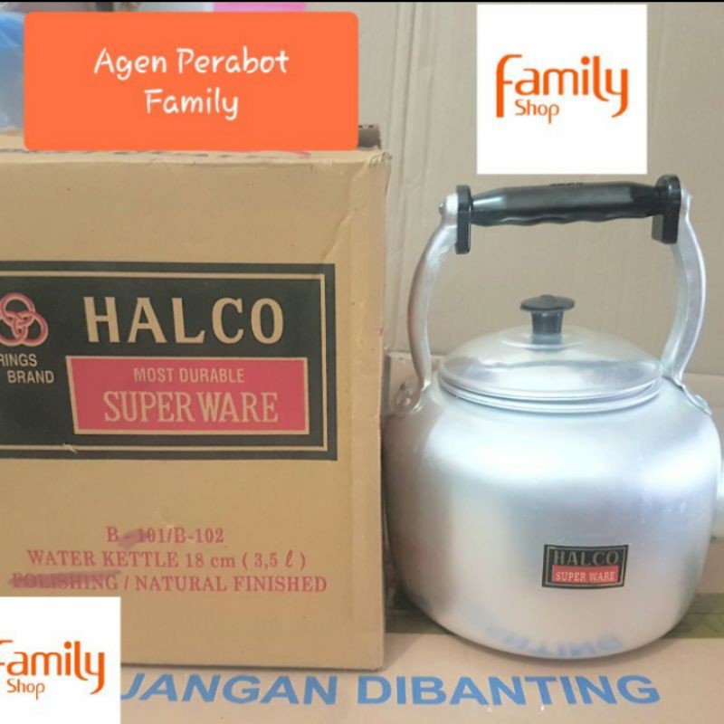 Teko / Ceret / Ketel / Kettle Air HALCO 18CM - 3,5 Liter