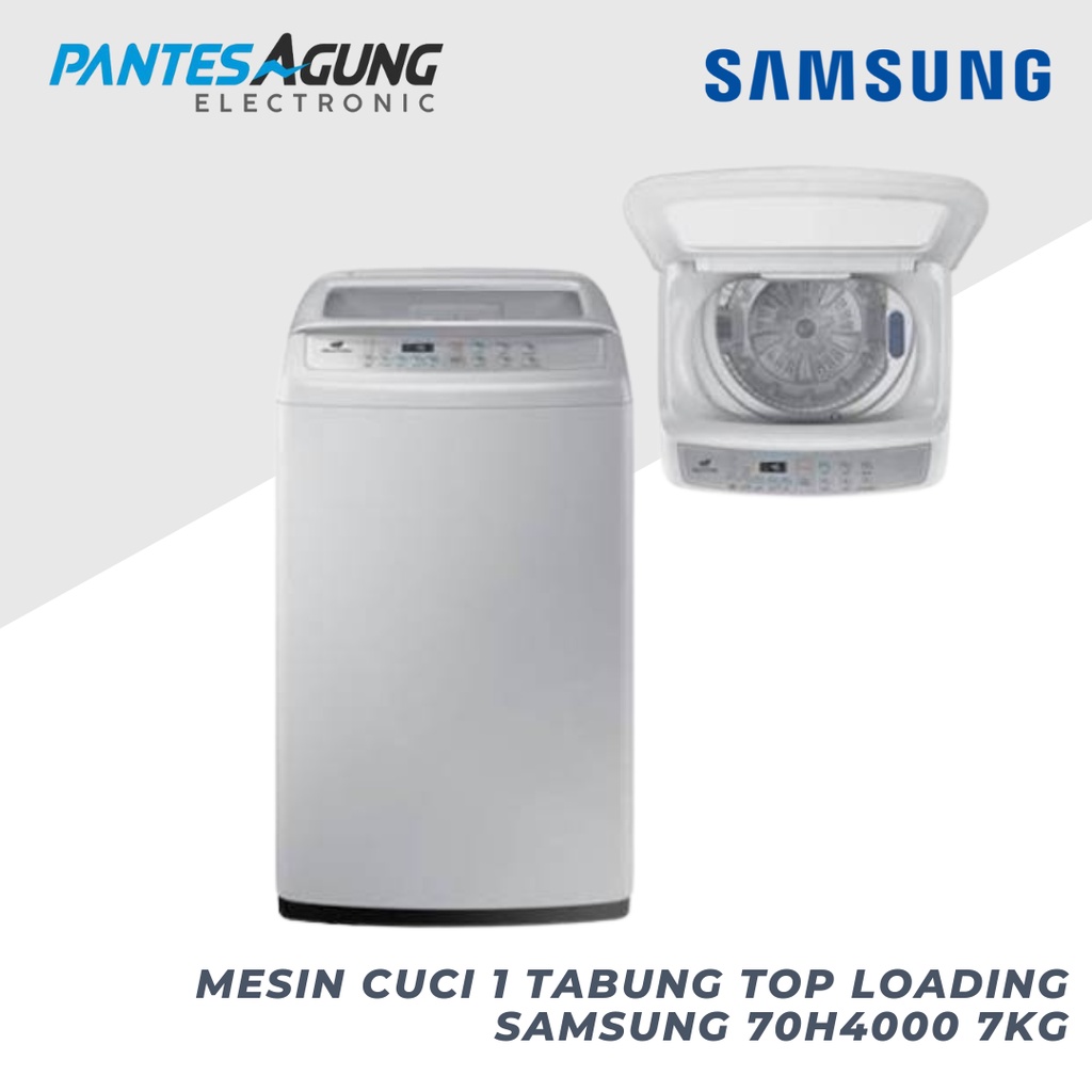 MESIN CUCI 1 Tabung Top Loading SAMSUNG 70H4000 7KG khusus bdg