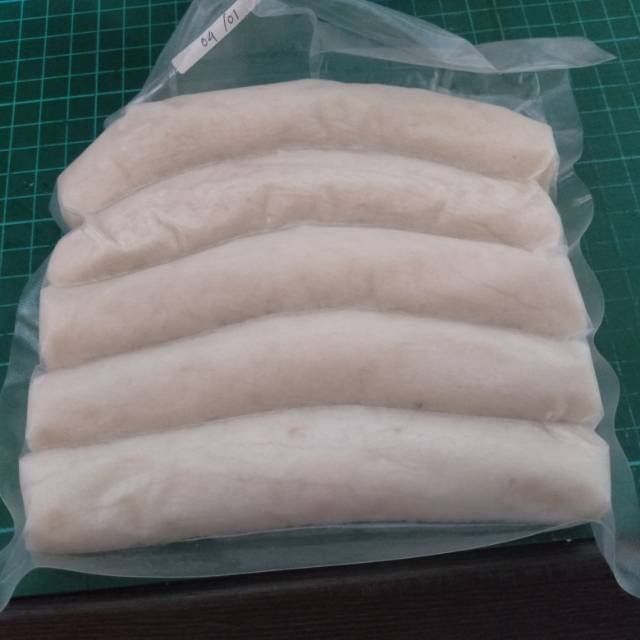 

Pempek lenjer besar /1 pack isi @5 pcs