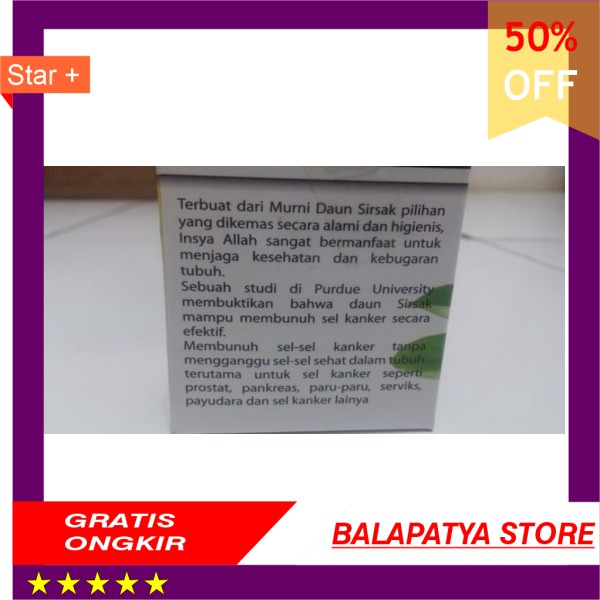 

40 OFF KHUSUS HARI INI !!! Teh Celup Daun Sirsak