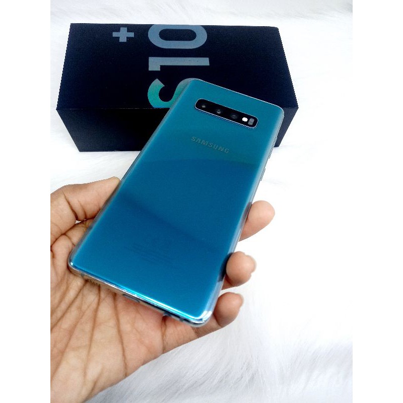 Samsung galaxy s10 plus rom128gb hp seken fullset bekas mantap | Shopee