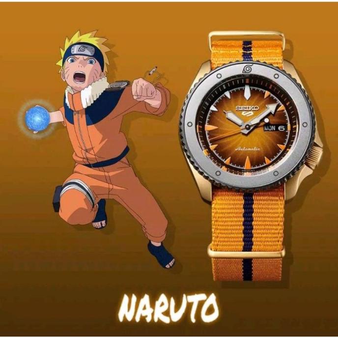 special edition jam tangan pria Seiko Naruto & boruto