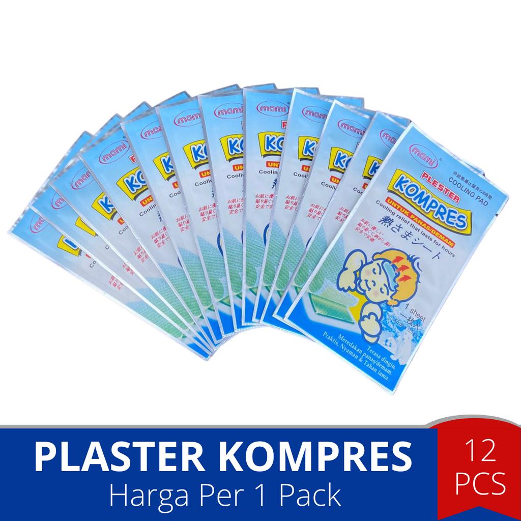Plester Mami Kompres Praktis Meredakan Demam Panas Anak Terasa Dingin Tahan Lama - ORIGINAL