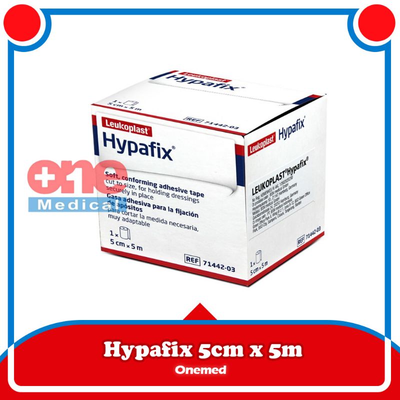 Original Hypafix Plester Luka 5cm x 5m Exp Baru