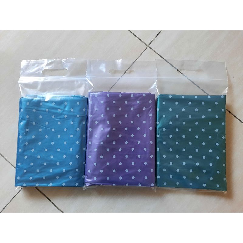 Jas hujan ponco lengan polkadot jas hujan ponco polkadot jas hujan murah mantel jas hujan ponco murah hdpe jas hujan model polkadot