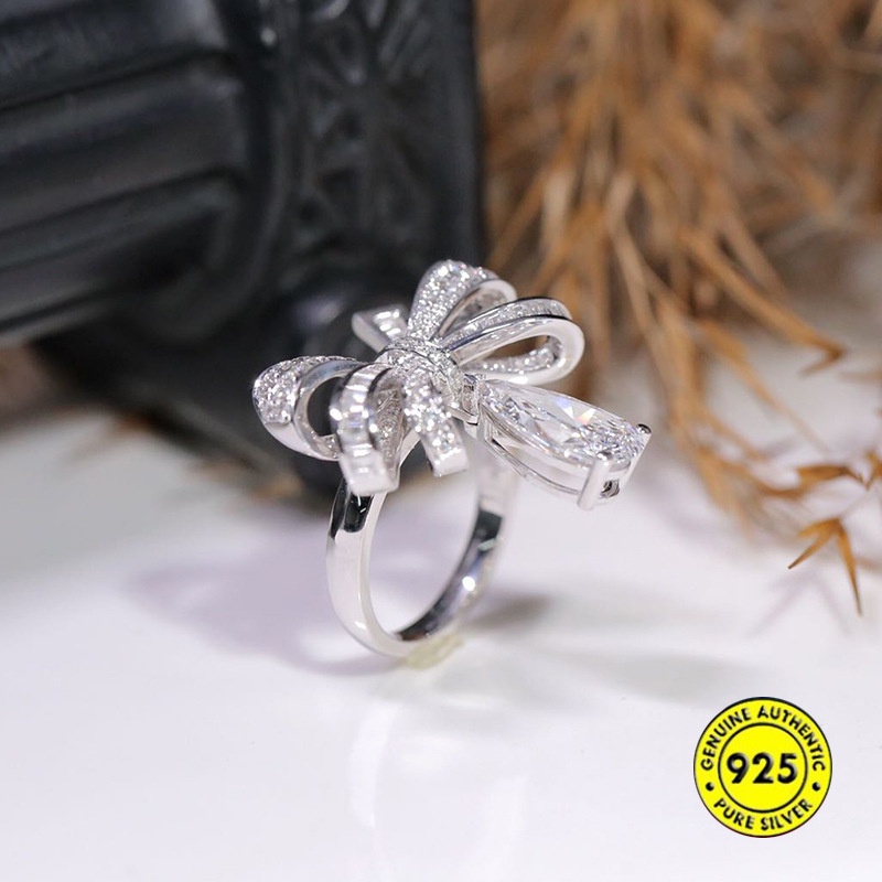 Cincin Pita Moissanite Untuk Wanita