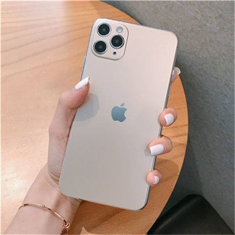 Stiker Film Belakang Model Buram Dapat Berubah Warna Untuk Iphone 11 Pro Max